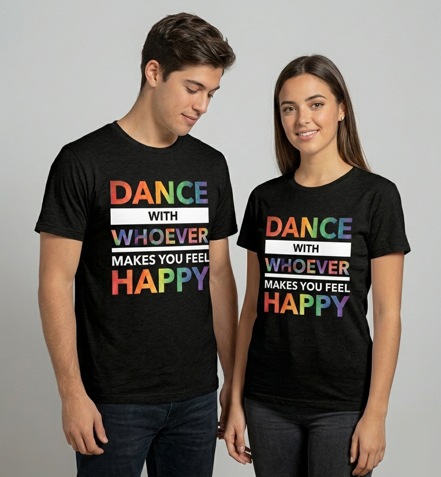 Dance with Happy PRIDE EDITION Unisex T-Shirt