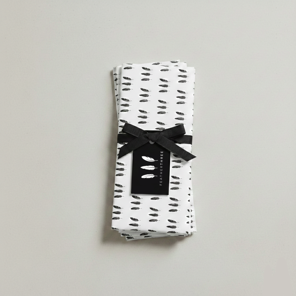 Feather Three Wrapping Paper