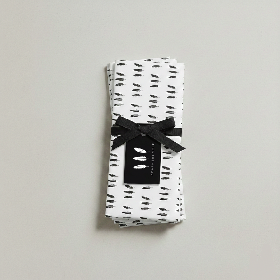 Feather Three Wrapping Paper