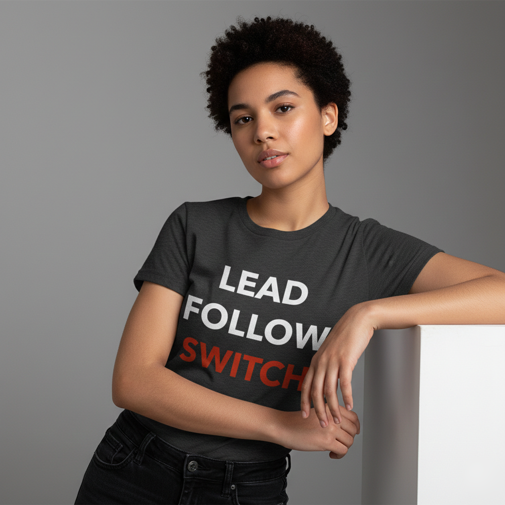 Lead, Follow, Switch Unisex T-Shirt