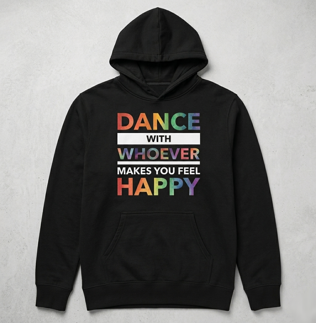 Dance with Happy PRIDE EDITION Unisex Hoodie