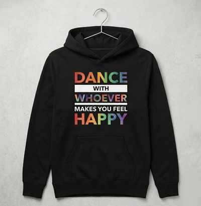 Dance with Happy PRIDE EDITION Unisex Hoodie