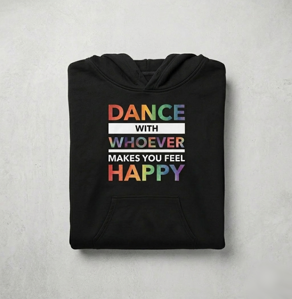 Dance with Happy PRIDE EDITION Unisex Hoodie