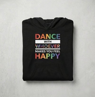 Dance with Happy PRIDE EDITION Unisex Hoodie