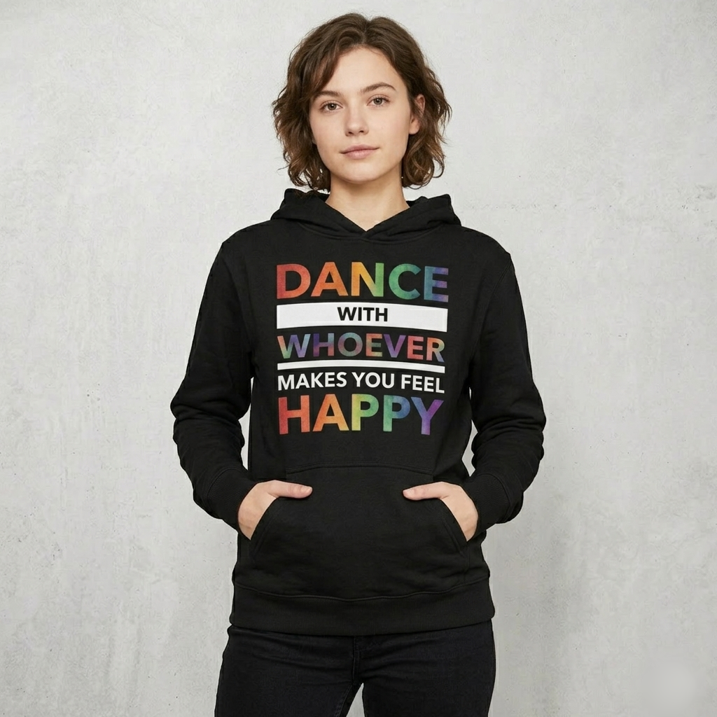 Dance with Happy PRIDE EDITION Unisex Hoodie
