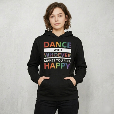 Dance with Happy PRIDE EDITION Unisex Hoodie