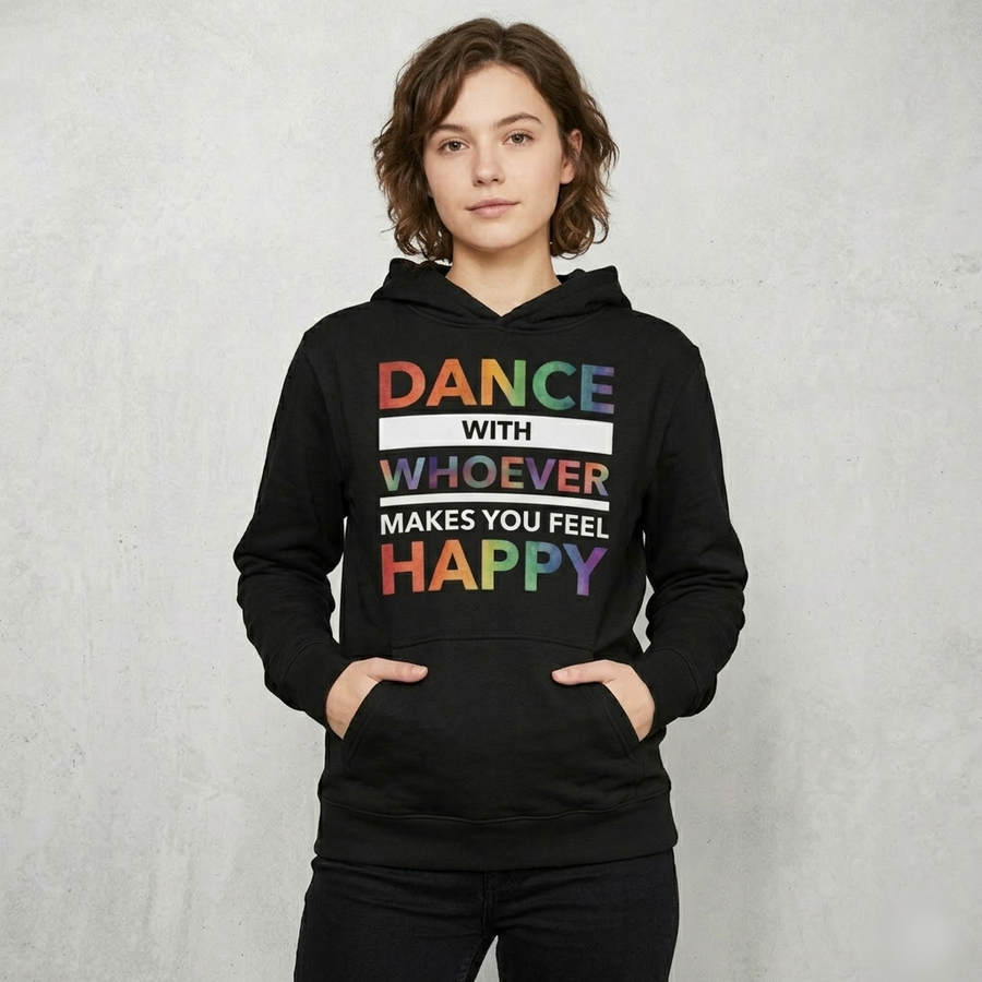 Dance with Happy PRIDE EDITION Unisex Hoodie