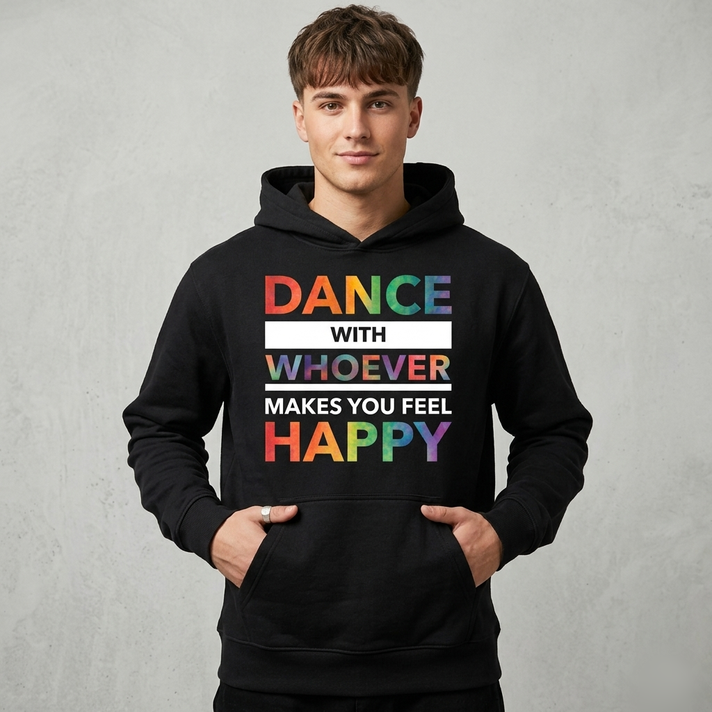 Dance with Happy PRIDE EDITION Unisex Hoodie