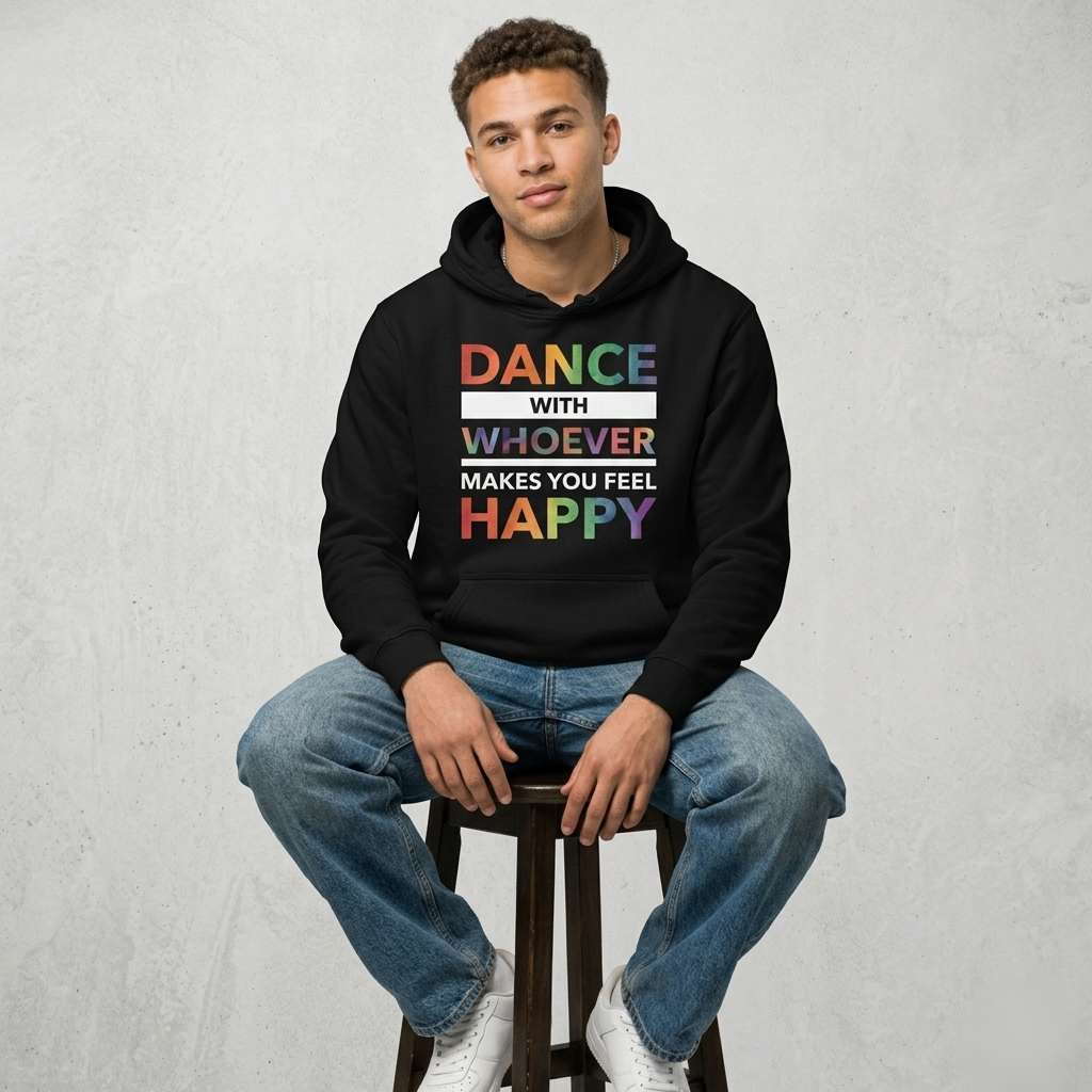 Dance with Happy PRIDE EDITION Unisex Hoodie