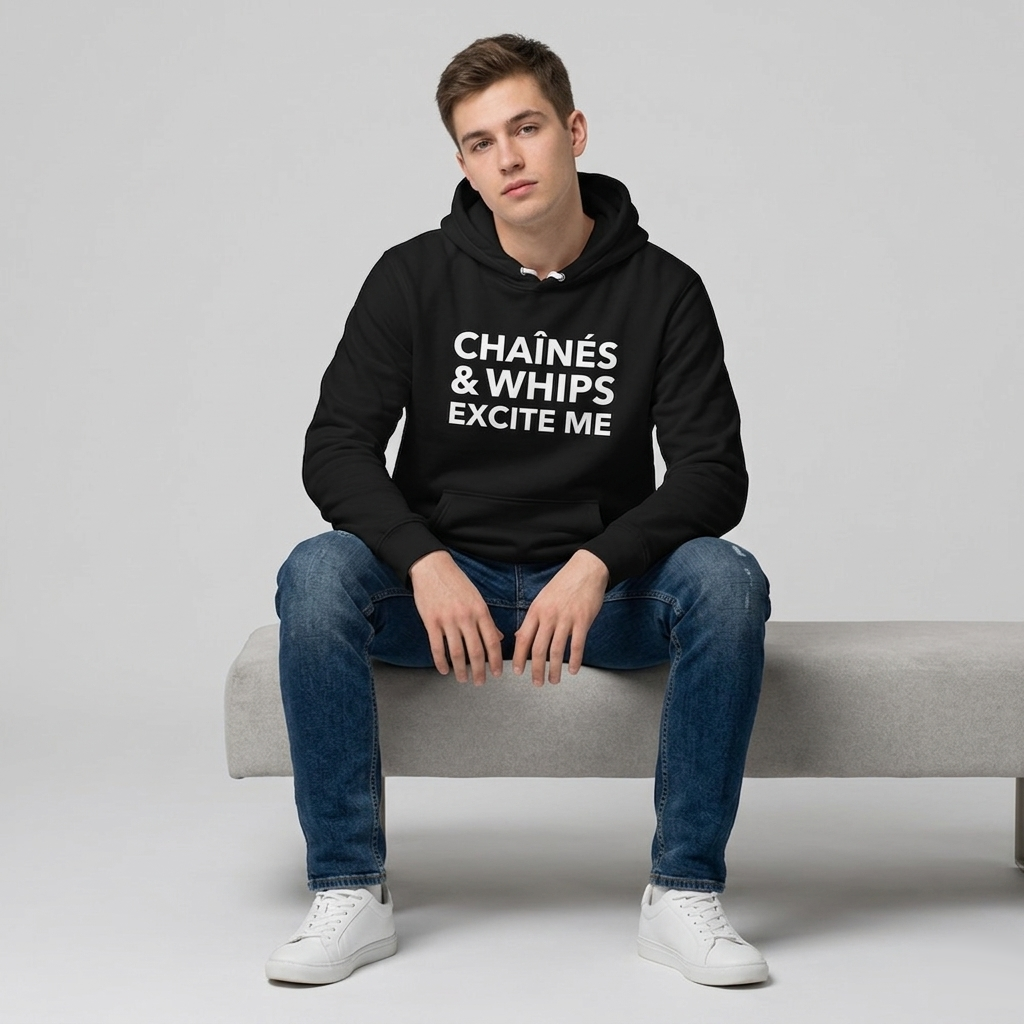 Chaînés and Whips Excite Me Unisex Hoodie
