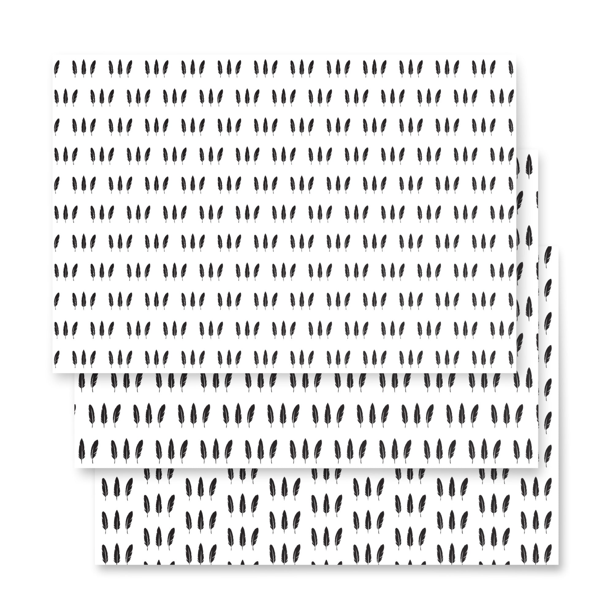 Feather Three Wrapping Paper