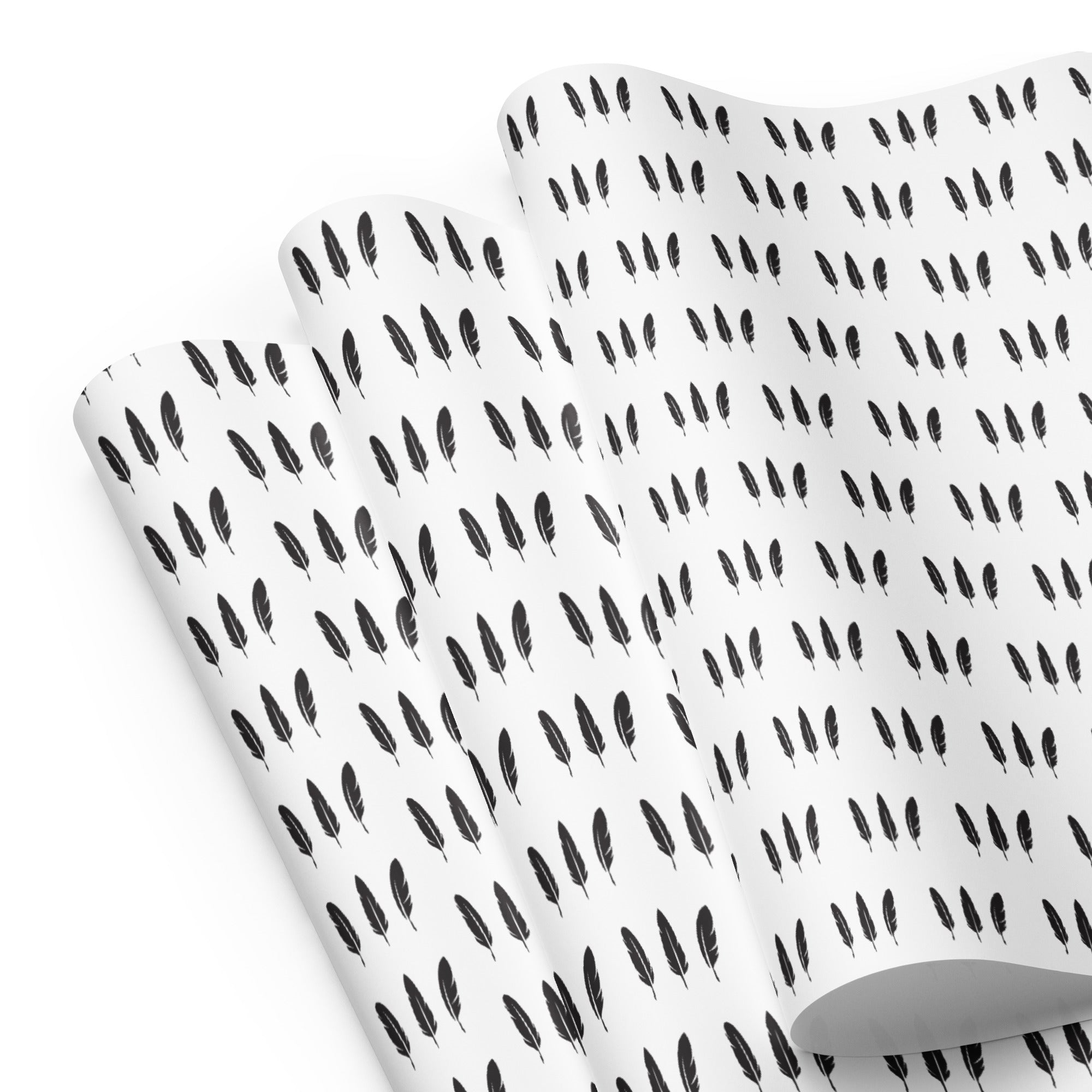 Feather Three Wrapping Paper