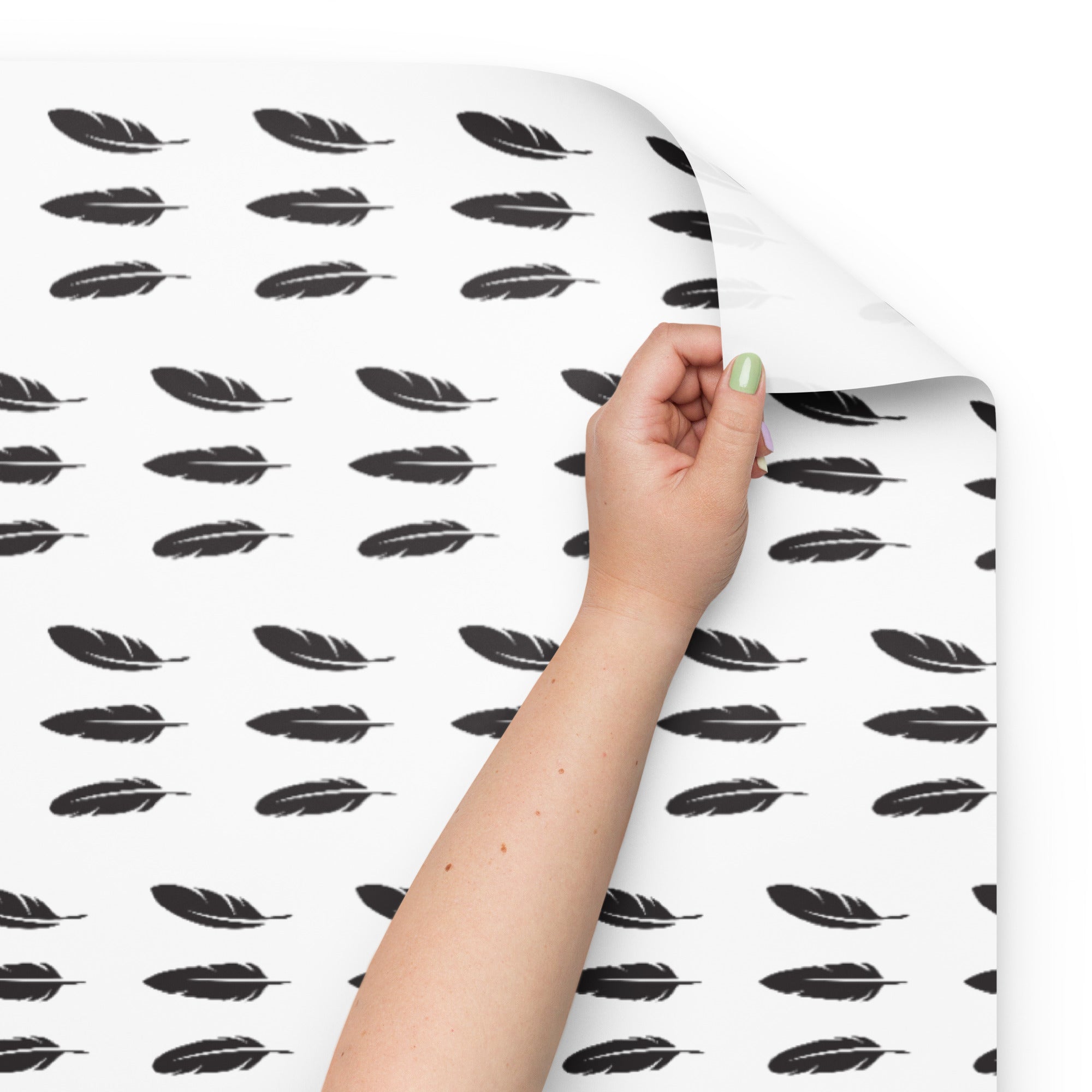 Feather Three Wrapping Paper