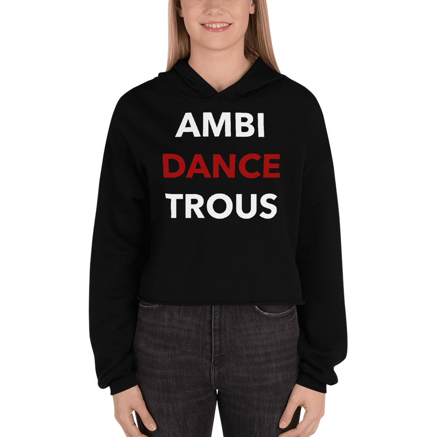 Ambidancetrous Crop Hoodie