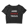 Ambidancetrous Form-Fitting Crop-Top