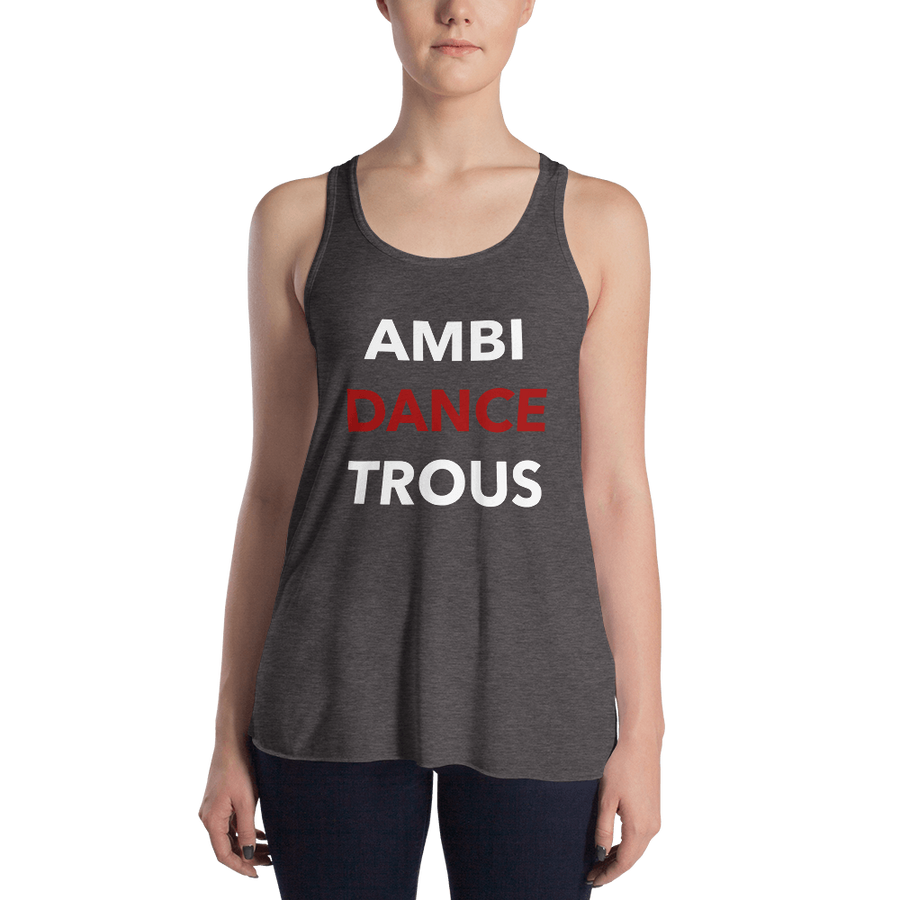 Ambidancetrous Form-Fitting Racerback Tank