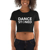 Dance Stoned Form-Fitting Crop Tee