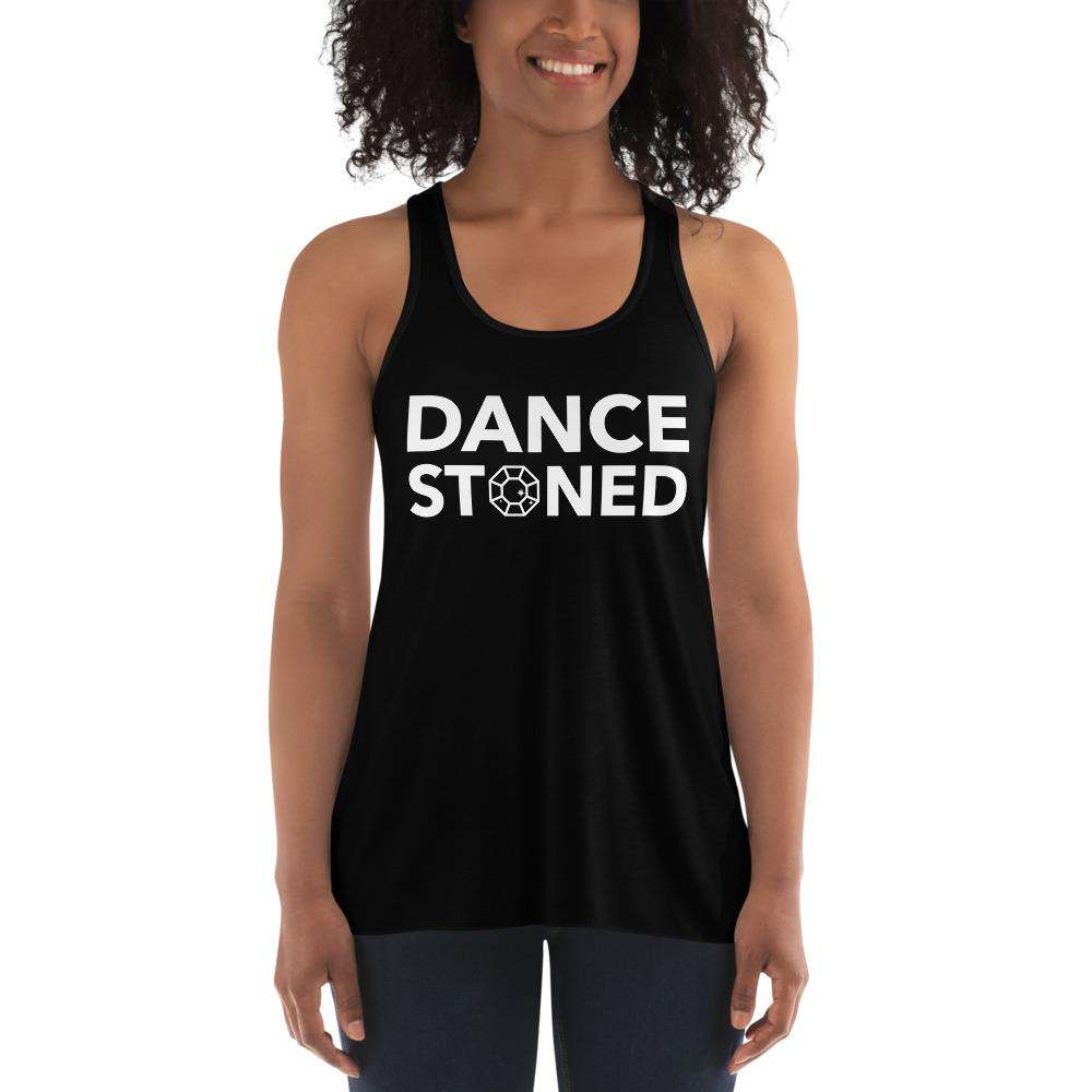 Dance Stoned Form-Fitting Racerback Tank