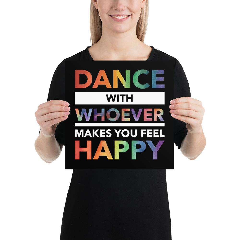 Dance with Happy PRIDE EDITION Poster