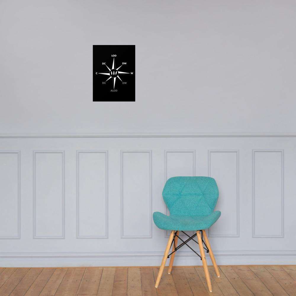 Dancer's Compass Poster