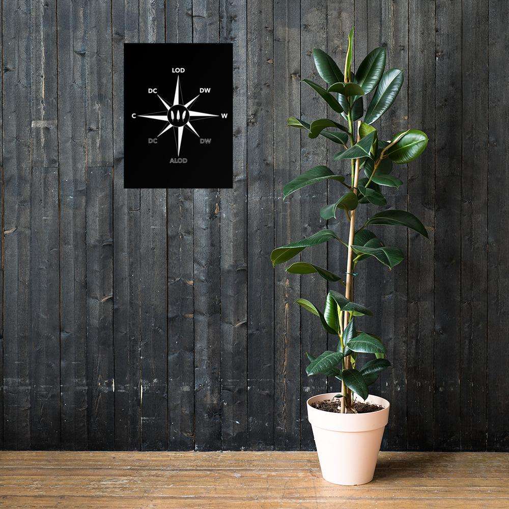 Dancer's Compass Poster