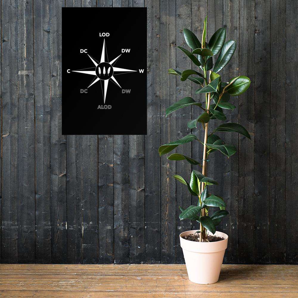 Dancer's Compass Poster