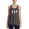 Feather Three Form-Fitting Racerback Tank