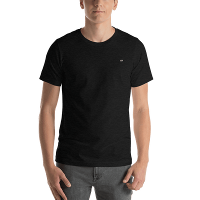 Feather Three Logo Embroidered Unisex T-Shirt