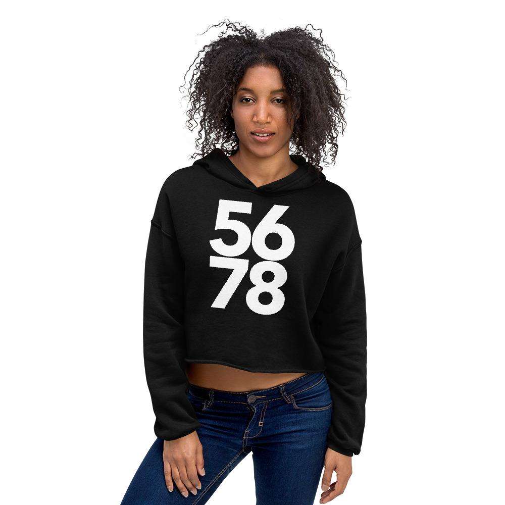 Five Six Seven Eight Crop Hoodie