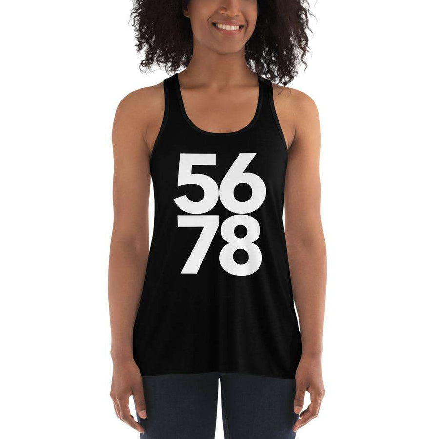Five, Six, Seven, Eight! Flowy Racerback Tank