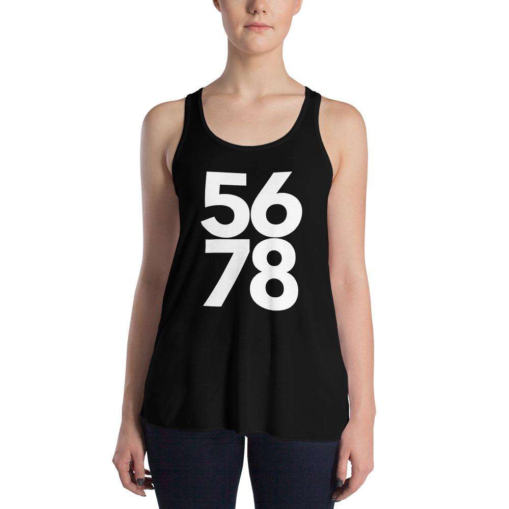 Five, Six, Seven, Eight! Flowy Racerback Tank