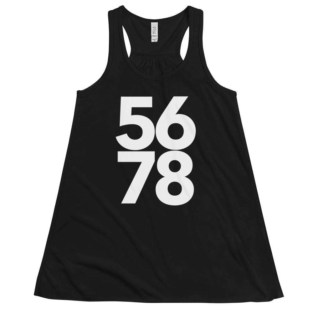Five, Six, Seven, Eight! Flowy Racerback Tank