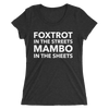Foxtrot and Mambo Sheets Form-Fitting T-Shirt