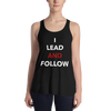 Lead and Follow Form-Fitting Racerback Tank