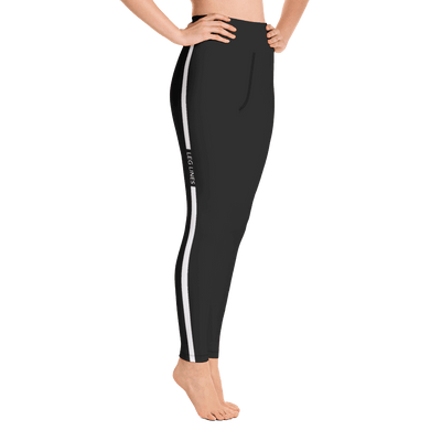 Leg Lines Form-Fitting Yoga Leggings