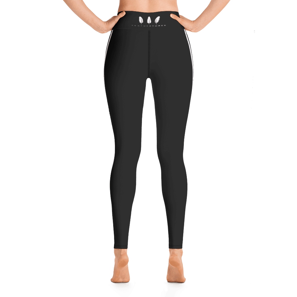 Leg Lines Form-Fitting Yoga Leggings