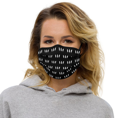 Feather Three Face Mask