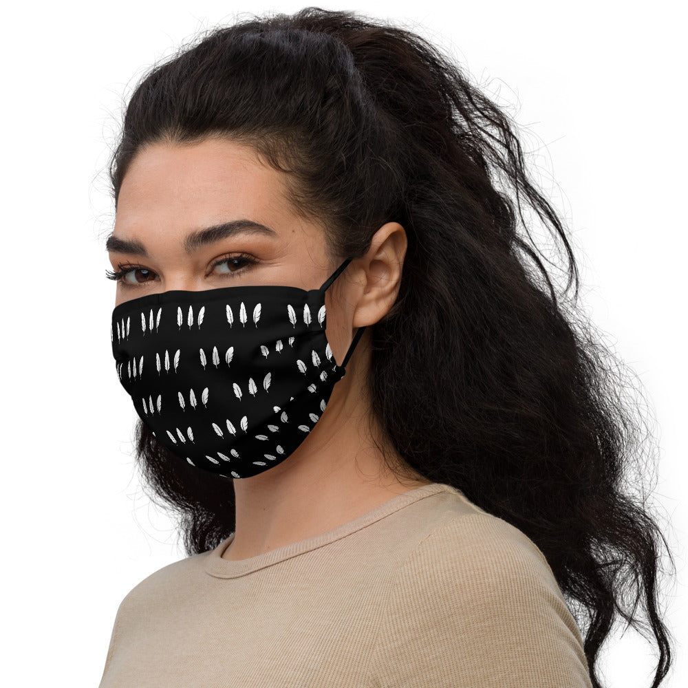 Feather Three Face Mask