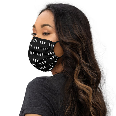 Feather Three Face Mask