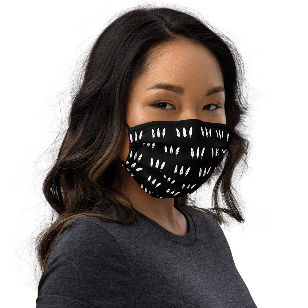 Feather Three Face Mask