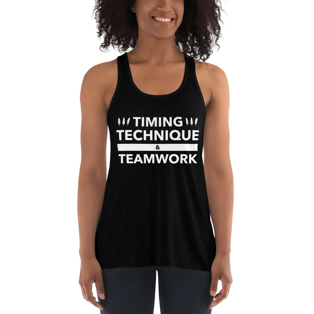 Women's Flowy Racerback Tank