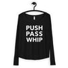 Push Pass Whip Form-Fitting Long Sleeve