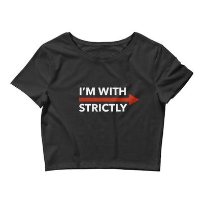 I'm With Strictly RIGHT SIDE Form-Fitting Crop Top