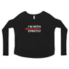 I'm With Strictly LEFT SIDE Form-Fitting Long Sleeve