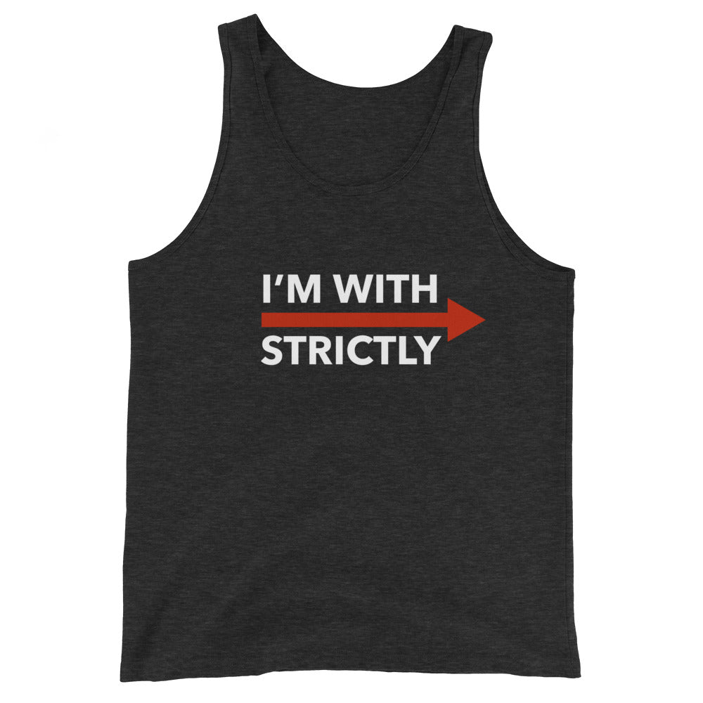 I'm With Strictly RIGHT SIDE Unisex Tank Top
