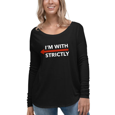 I'm With Strictly LEFT SIDE Form-Fitting Long Sleeve
