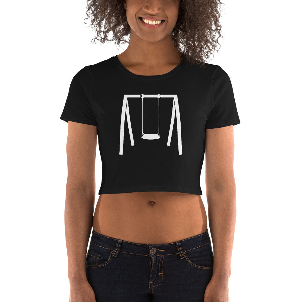 Literal Swing Form-Fitting Crop Top