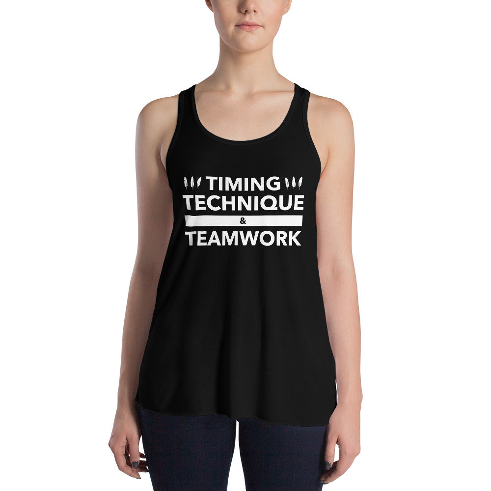 Women's Flowy Racerback Tank