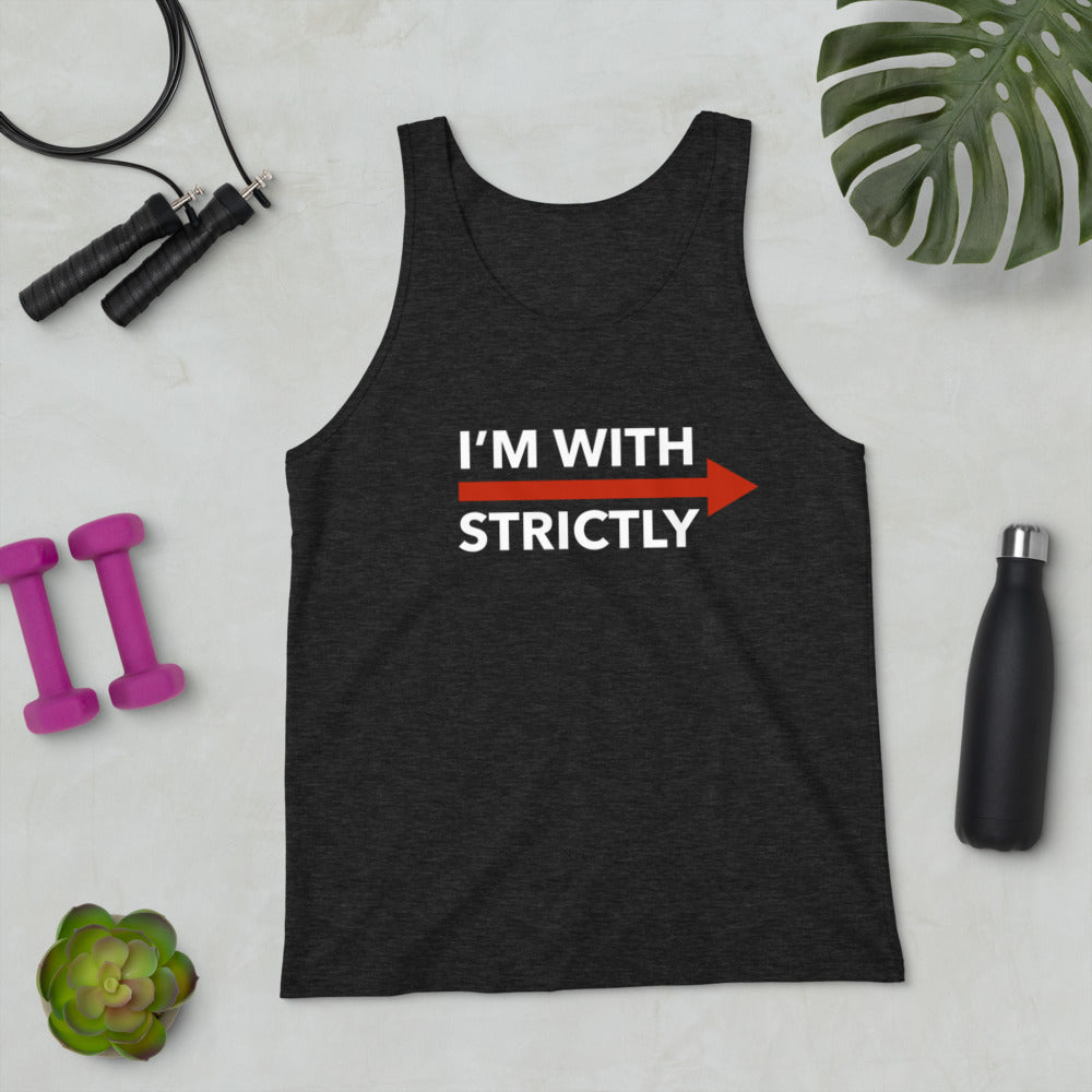 I'm With Strictly RIGHT SIDE Unisex Tank Top
