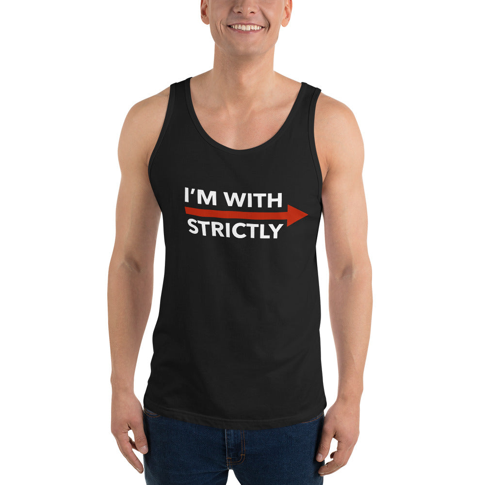 I'm With Strictly RIGHT SIDE Unisex Tank Top